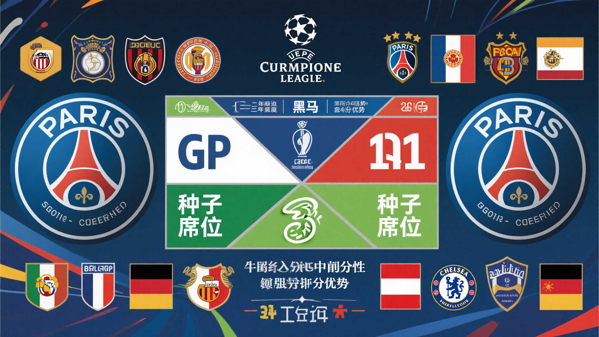 29支球队已确定❗欧冠分档新预测:一档有巴黎、切尔西与巴萨 29支球队已确定❗欧冠分档新预测:一档有巴黎、切尔西与巴萨